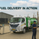 Highlighting seamless doorstep diesel delivery, optimally compressed for clarity, speed, and impact.