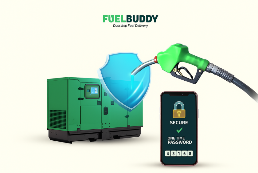 Digitally locked. OTP-enabled. Fuel is delivered only when verified.